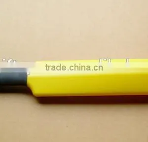 New Products 2017 Low Price Custom Logo Wood Whole Sale Tennis Ball Yellow Cricket Bat in Dark Grips Made in China thumbnail-1