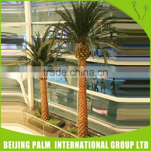Indoor Plastic Canary High Palm Tree Artificial Plant thumbnail-2