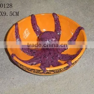 Ceramic Halloween Octopus Plate/ Halloween Items thumbnail-1
