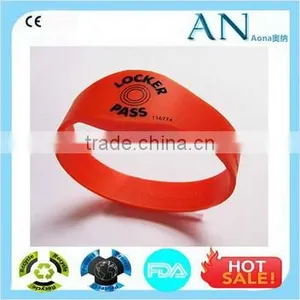 NFC Silicone Access Control Rfid Bracelet thumbnail-1