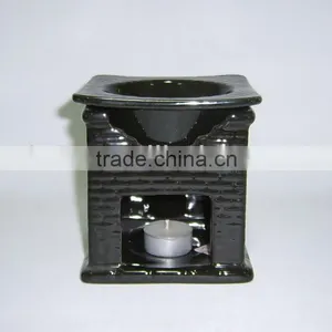 Black Ceramic Chocolate Fondue thumbnail-1