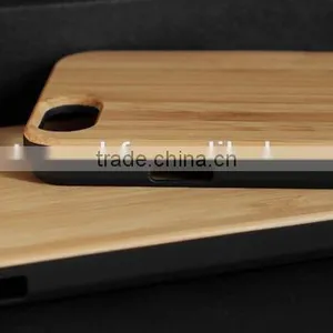 Wooden Case for Smartphone Wooden+PC Case for Iphone 6 PC+Wood Shell thumbnail-6