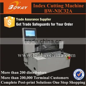 Boway Service NIC32A Electrical Book Edge Index Tab Cutting Machine thumbnail-1