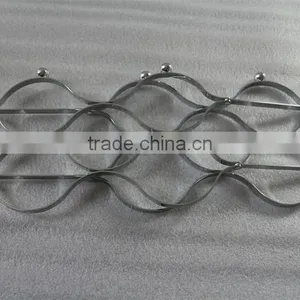 Chrome Metal Wine Rack thumbnail-4
