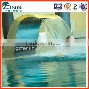 Factory Price Spa Massage/swimming Pool Impactor Outdoor Stainless Steel Waterfall thumbnail-1