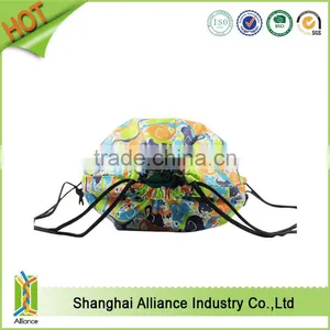New Recycle Factory Promotional Drawstring Nylon Sling Bag thumbnail-1
