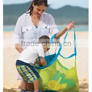 Children Shells Pouch Beach Hangbag Foldable Tote Beach Mesh Bag thumbnail-5