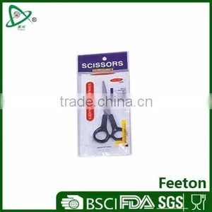Stainless Steel Eyebrow Cutting Scissors With Plastic Handle thumbnail-1