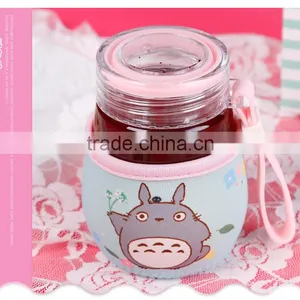 L00054 2017 High Quality Stylish Design Custom Penguin Shape Pyrex Heat-Resistant Clear Glasses Bottles thumbnail-4