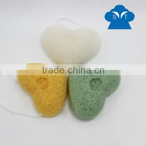 Factory Price Original Material Konjac Puff Cosmetic Sponge With Soap for Face Cleansing thumbnail-5