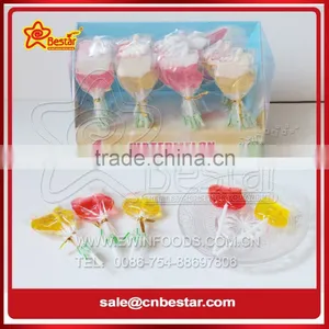 Fruity Flavor Apple Shaped Sweet Hard Lollipop thumbnail-1