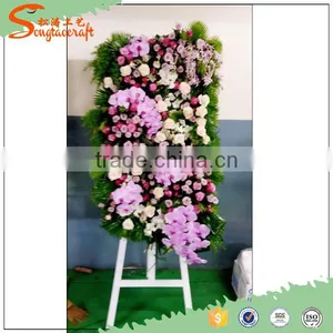 2016 New Style Wedding Decorations Artificial Mini Flower Wall for Wedding thumbnail-3
