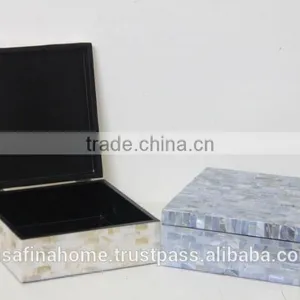 Square Mother of Pearl Box thumbnail-1
