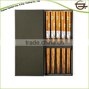Factory Price Nice Organic Wood Chopstick Set thumbnail-1