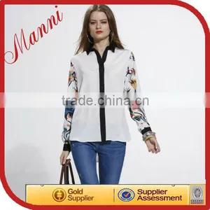 Tattoo Sleeve Shirts Women Ladies Tops Latest Design Woman Top thumbnail-1