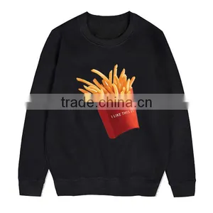 Wholesale Sweatshirt Woman Ladies Personalized Design Printed Sweatshirts thumbnail-3