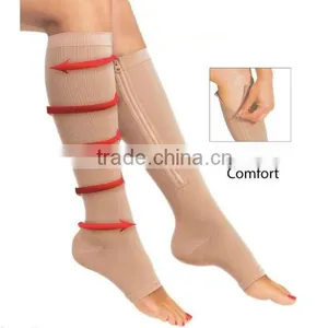 Hot TV Sales Production Compression Zip Sock thumbnail-2