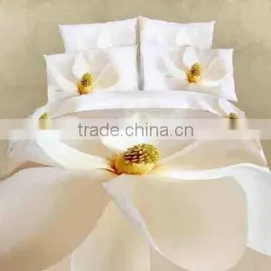 Hot Selling New Design 100 Cotton Digital Printed Flat Bed Sheet / Fitted Sheet thumbnail-4