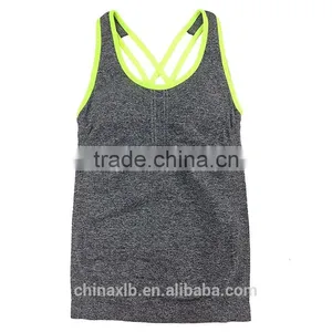 OEM Brands Women Tight Clothes Lady Yoga Vest Female thumbnail-4