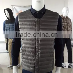 Quick Recovery Ultralight Grey Down Vest thumbnail-2