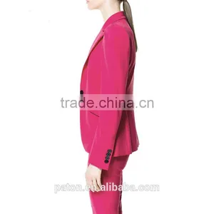 Guangzhou Factory Woman Jackets Apparel For Ladies Formal Blazer OEM thumbnail-2