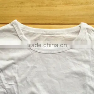 Apparel Stocklots Kids Blank T-shirt Color White Wholesale thumbnail-3