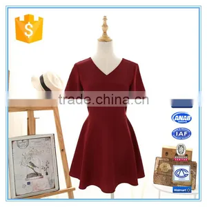 Korean Short Umbrella Dresses New Fashion Ladies New Model Dress thumbnail-1