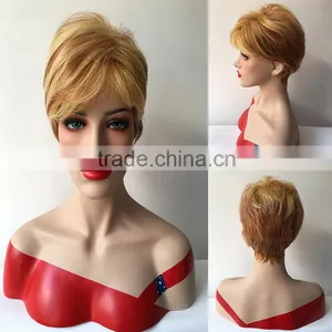 Wholesale Cheap Short Women Brazilian Hair Wig Short Human Hair Wigs For Black Women thumbnail-3