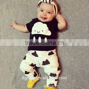 New Arrival Wholesale Children's Boutique Clothing Cute Baby Boy Set thumbnail-1