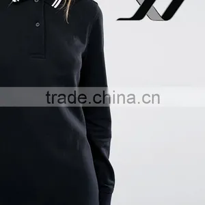 Polo Dress in Casual Preppy Style for Girls thumbnail-3