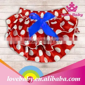 Ruffle Bloomers Layers Polka Dot Solid Baby Bloomers LBE4092035 thumbnail-1