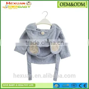 Hooded Animal Bathrobe Cartoon Baby Towel Character 12 thumbnail-2