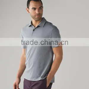 Wholesale High Quality New Design Golf Plain Blank Cotton Custom Mens Polo Shirt thumbnail-3