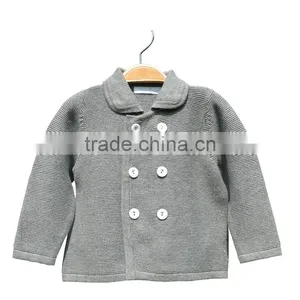 Boys Sweater Design High Quality Knit Sweater Cardigan thumbnail-1