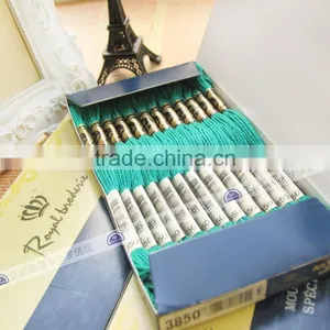 Crochet Thread Dmc 100% Cotton Cross Stitch Embroidery Cross Stitch Threads Box 447 Colors Floss Threads thumbnail-2