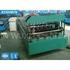 7.5 KW Chromedeck Roof Panel Roll Forming Machinery With 70 mm Shaft Diameter thumbnail-1