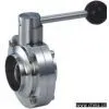 Sell Sanitary Welded Butterfly Valve thumbnail-1