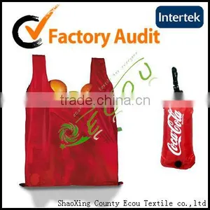 Various Portable Promotional Foldable Nylon Bag for Shopping thumbnail-2