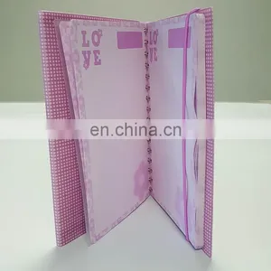 Fashion Journal Cute Diary Spiral Printing Led Light Customized Logo Notebook for Kid thumbnail-3