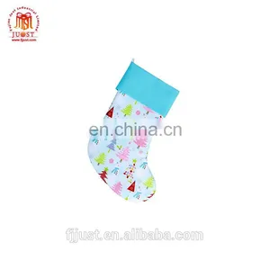 Attractive And Durable Festive Cotton Patches Plain Christmas Stockings thumbnail-1