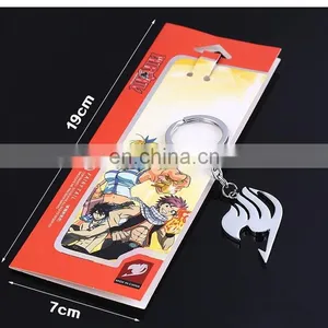 Fairy Tail Silver Key Chain Wholesale New Anime Key Chain Fairy Tail Key Chain thumbnail-2