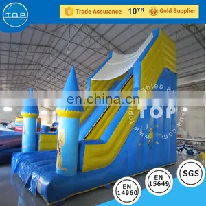 TOP Inflatable Funny Inflatable Slide Yellow Indoor Inflatable Slide for Sale thumbnail-1
