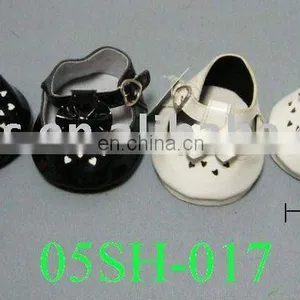 Lovely Mini Shoes! Black & White Mary Janes With PAW SOLE For Plush Toys and Dolls! BEST PRICE! thumbnail-1