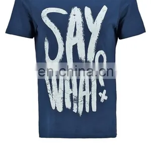 China Maufacturer Men Apparel Custom Tall t Shirts T-shirts Screen Printing in Front Wholesale thumbnail-6