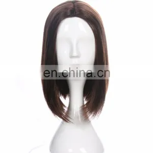 Styler Brand Cheap Synthetic Front Wig Heat for Women Top Quality Black Cosplay Bob Wigs thumbnail-1