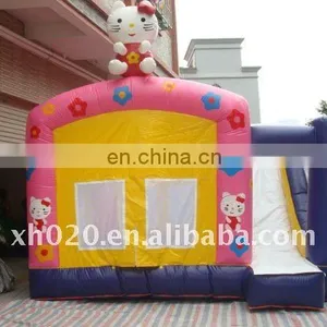 C047 Lovely Hello Kitty Inflatable Bouncer Slide Combo thumbnail-1