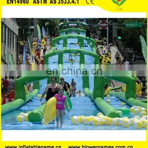 Longest Inflatable Slip n Slide the City in Street for Sale thumbnail-1