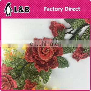 New Design Fashion Embroidery Flower Lace thumbnail-3
