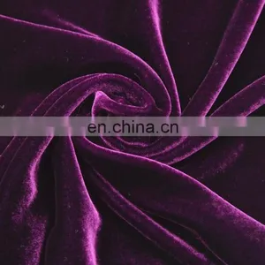 Hotselling Elegant Plain Color Dye Silk Velvet thumbnail-4