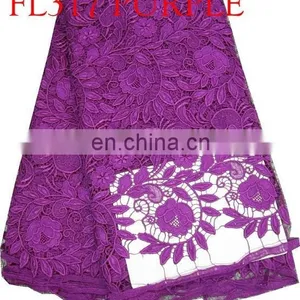Recommended Cord Lace Fabric for Woman Dress(FL319)high Quality/best Price/in Stock/popular/fashion/prompt Delivery thumbnail-1